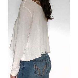BRANDY MELVILLE white long sleeve